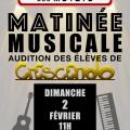 Affiche matine e musicale st nicolas des motets 02 02 2025