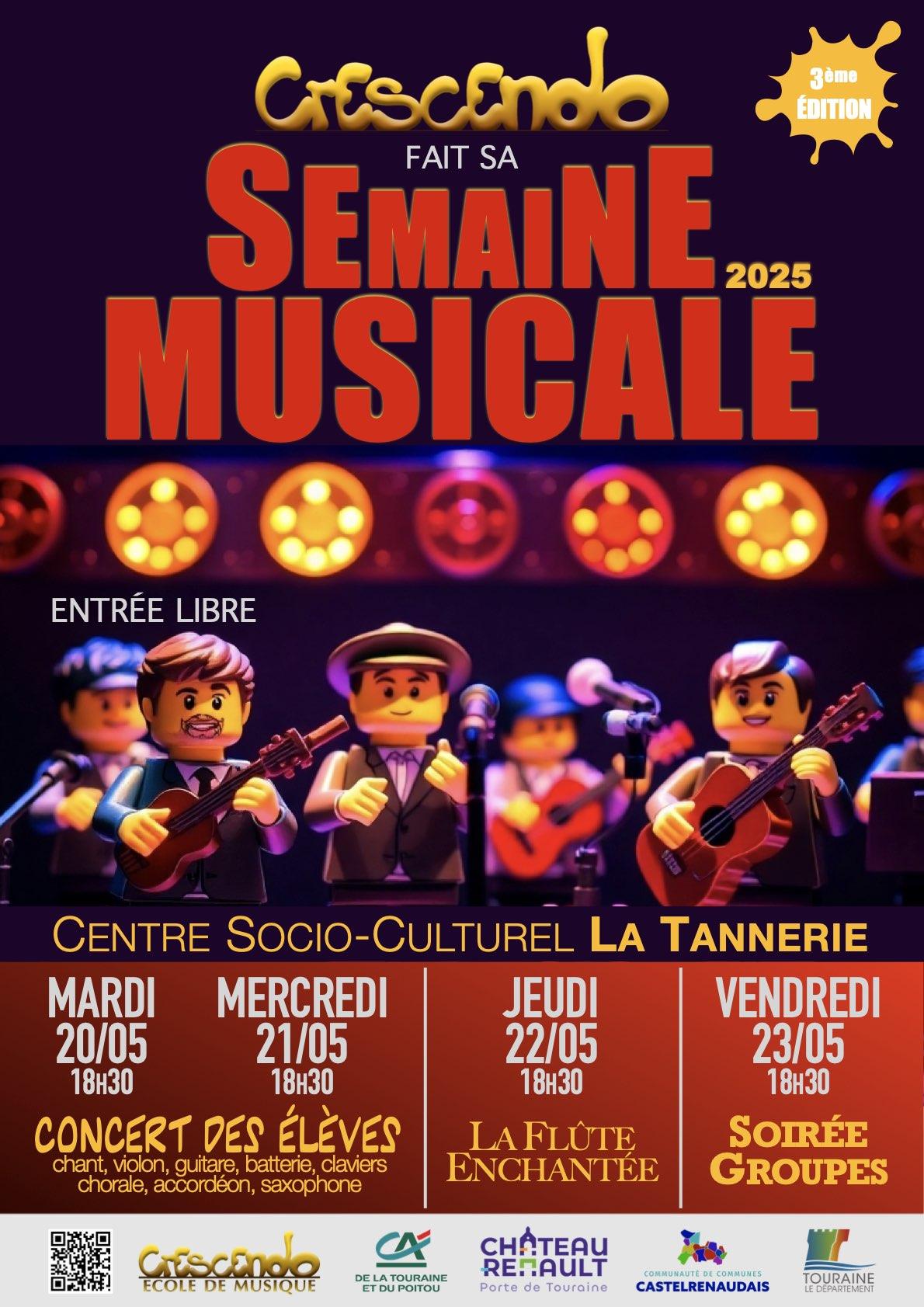 Affiche semaine musicale 2025